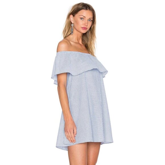 MINKPINK French Twist Off the Shoulder Dress - Picture 4 of 6